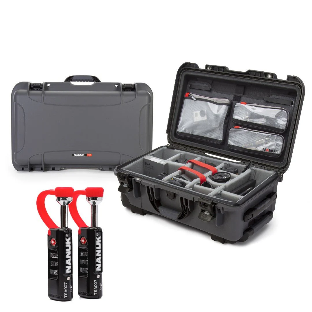 NANUK 935 Pro Photo Kit & TSA Locks bundle - Image 8