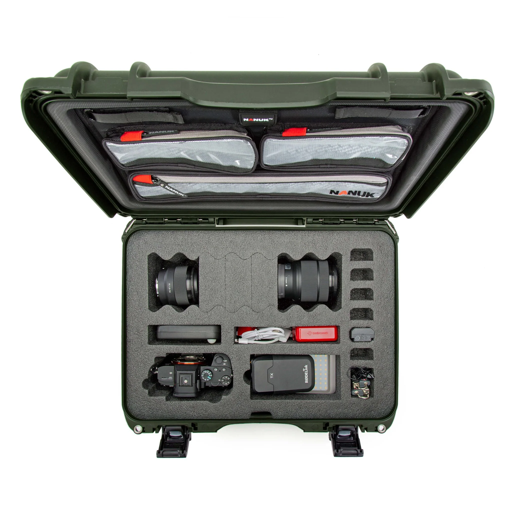 NANUK 925 DSLR Camera Case With Lid Organizer - Image 3